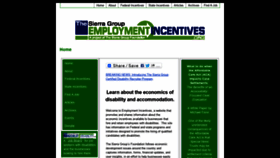 What Employmentincentives.com website looked like in 2019 (4 years ago)