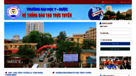 What Elearning.tump.edu.vn website looked like in 2019 (4 years ago)