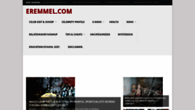 What Eremmel.com website looked like in 2019 (4 years ago)