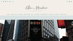 What Elan-studio.com website looked like in 2019 (4 years ago)