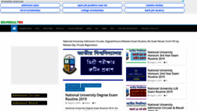 What Eduresultbd.com website looked like in 2019 (4 years ago)