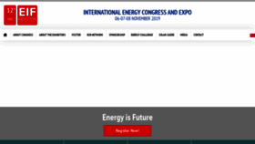 What Energy-congress.com website looked like in 2019 (4 years ago)