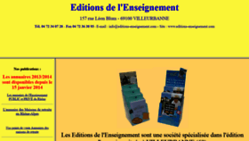What Editions-enseignement.com website looked like in 2019 (4 years ago)