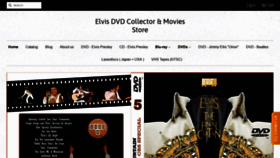 What Elvisdvdcollector.com website looked like in 2019 (4 years ago)