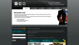 What Estudiogcg.com.ar website looked like in 2019 (4 years ago)