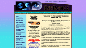 What Eyerobics.net website looked like in 2019 (4 years ago)