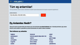 What Esanlamlisi.net website looked like in 2019 (5 years ago)