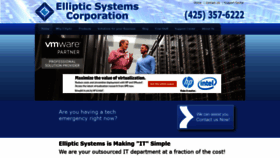 What Ellipticsystems.com website looked like in 2019 (4 years ago)