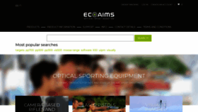 What Eko-aims.com website looked like in 2019 (4 years ago)
