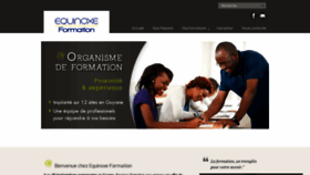 What Equinoxe-guyane.com website looked like in 2019 (4 years ago)