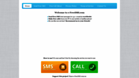 What E-freesms.com website looked like in 2019 (4 years ago)