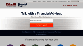 What Edelmanfinancial.com website looked like in 2019 (4 years ago)
