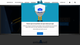 What Entumovil.cu website looked like in 2019 (4 years ago)