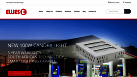 What Ellies.co.za website looked like in 2019 (5 years ago)