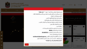What Eservices.mol.gov.ae website looked like in 2019 (4 years ago)