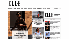 What Elle.rs website looked like in 2019 (4 years ago)