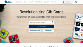 What Egifter.com website looked like in 2019 (4 years ago)