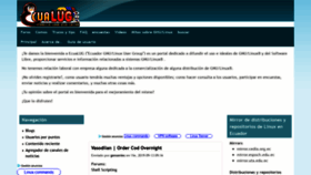 What Ecualug.org website looked like in 2019 (5 years ago)