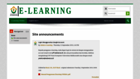 What Elearning.unimal.ac.id website looked like in 2019 (5 years ago)