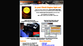 What Enginecheck.co.uk website looked like in 2019 (4 years ago)