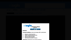 What Elsiglo.com.ve website looked like in 2019 (4 years ago)