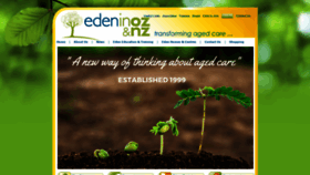 What Edeninoznz.com.au website looked like in 2019 (4 years ago)