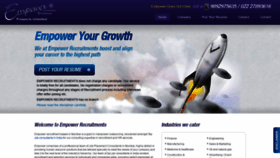 What Empowerrecruitments.com website looked like in 2019 (4 years ago)
