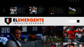 What Elemergente.com website looked like in 2019 (4 years ago)