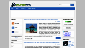 What Engineerwing.com website looked like in 2019 (4 years ago)