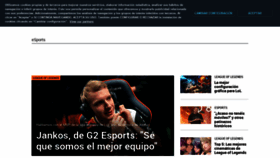 What Esportsunlocked.com website looked like in 2019 (4 years ago)