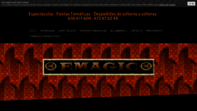 What Eventosemagic.com website looked like in 2019 (4 years ago)
