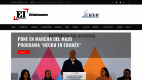 What Elinformante.mx website looked like in 2019 (4 years ago)