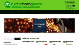 What Electrobricogarden.com website looked like in 2019 (4 years ago)