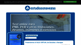 What Estudiasonavegas.com website looked like in 2019 (4 years ago)