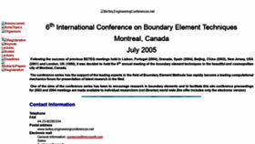 What Engineeringconferences.net website looked like in 2019 (4 years ago)