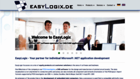 What Easylogix.de website looked like in 2019 (4 years ago)