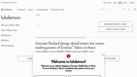 What Eu.lululemon.com website looked like in 2019 (4 years ago)