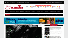 What Elprincipal.com.mx website looked like in 2019 (4 years ago)