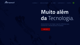 What Empresa1.com.br website looked like in 2019 (6 years ago)