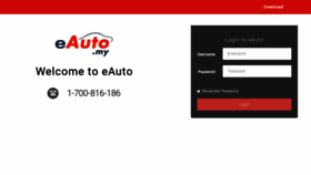 What Eauto.my website looked like in 2019 (4 years ago)