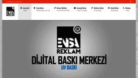 What Ensareklam.com website looked like in 2019 (4 years ago)