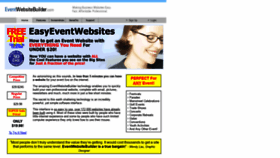 What Eventwebsitebuilder.com website looked like in 2019 (4 years ago)