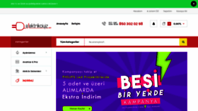 What Elektrikciyiz.com website looked like in 2019 (4 years ago)