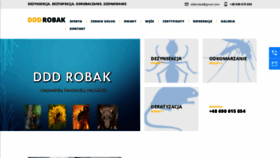 What Edddrobak.pl website looked like in 2019 (6 years ago)
