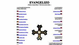 What Evangelizo.org website looked like in 2019 (4 years ago)
