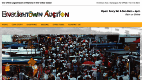 What Englishtownauction.com website looked like in 2019 (4 years ago)