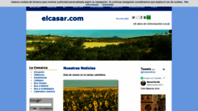 What Elcasar.com website looked like in 2019 (4 years ago)