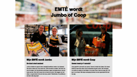 What Emte.nl website looked like in 2019 (4 years ago)