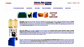 What Expresstimesystems.com website looked like in 2019 (4 years ago)
