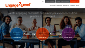What Engage2excel.com website looked like in 2019 (4 years ago)